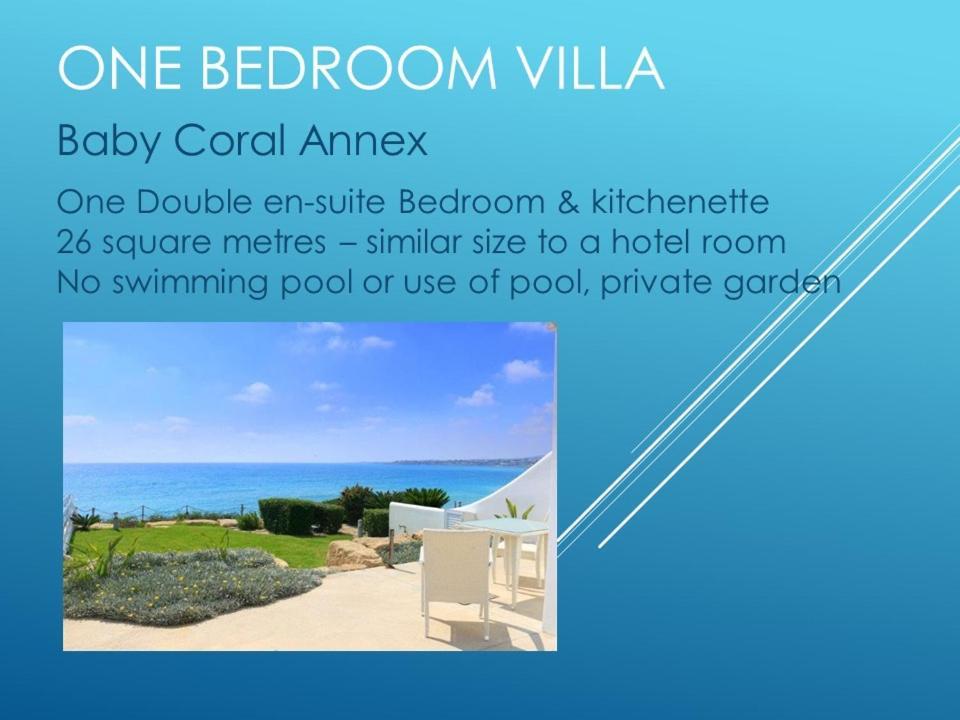 Blue Coral Beach Villas Three Exclusive Villas - Poseidon - Nautilus - Oceanos - And - Baby Coral Bungalow Coral Bay Exterior foto