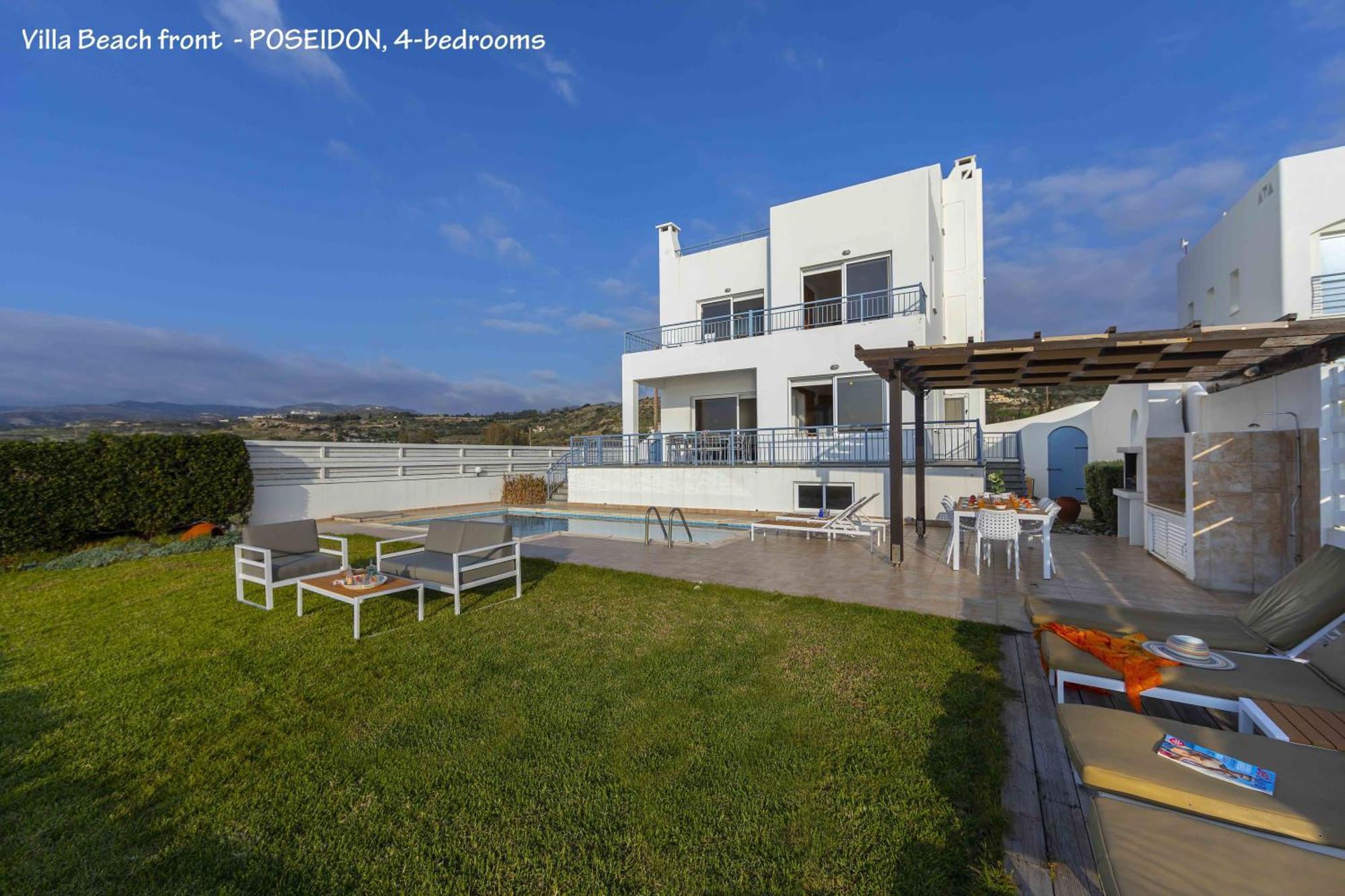 Blue Coral Beach Villas Three Exclusive Villas - Poseidon - Nautilus - Oceanos - And - Baby Coral Bungalow Coral Bay Exterior foto