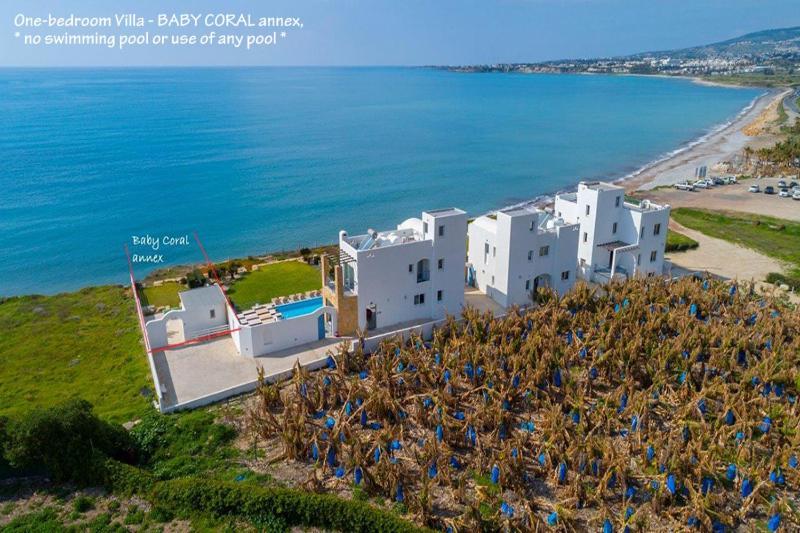 Blue Coral Beach Villas Three Exclusive Villas - Poseidon - Nautilus - Oceanos - And - Baby Coral Bungalow Coral Bay Exterior foto